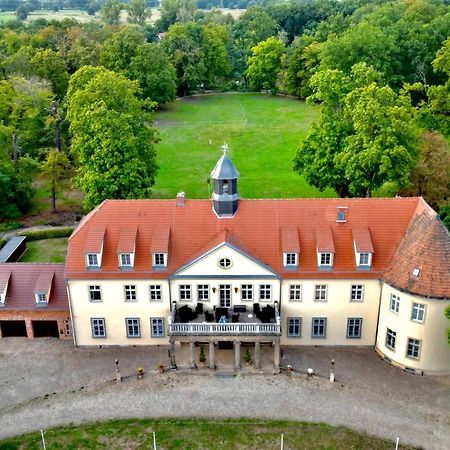 Hotel Garni Schloss Grochwitz Herzberg  Bagian luar foto