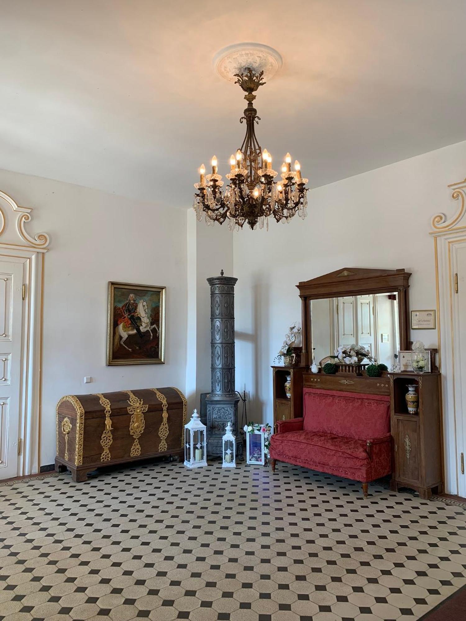 Hotel Garni Schloss Grochwitz Herzberg  Bagian luar foto