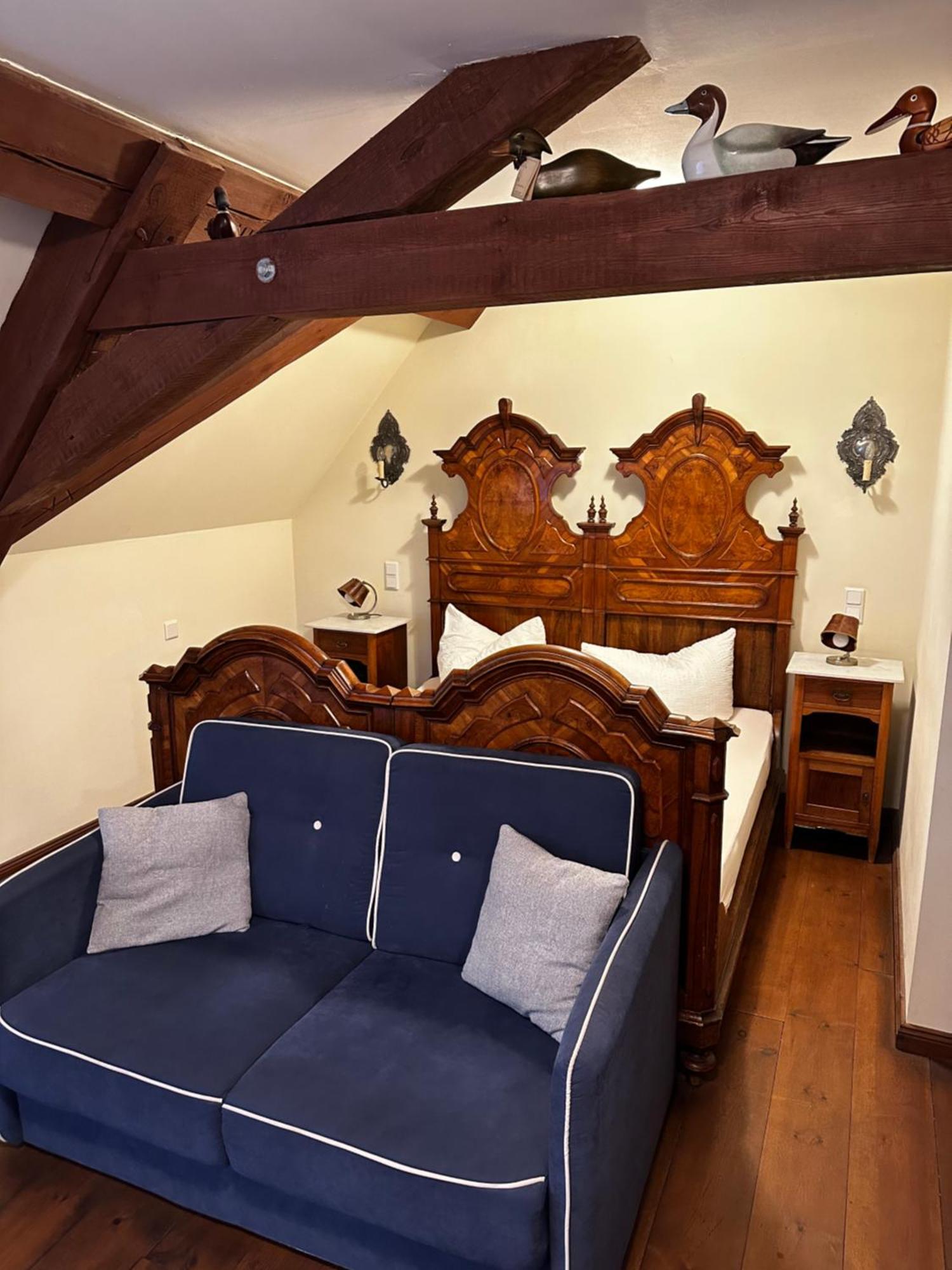 Hotel Garni Schloss Grochwitz Herzberg  Bagian luar foto